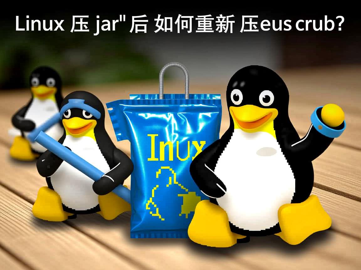 Linux解压jar后如何重新压缩? 第2张 Linux解压jar后如何重新压缩? 第2张