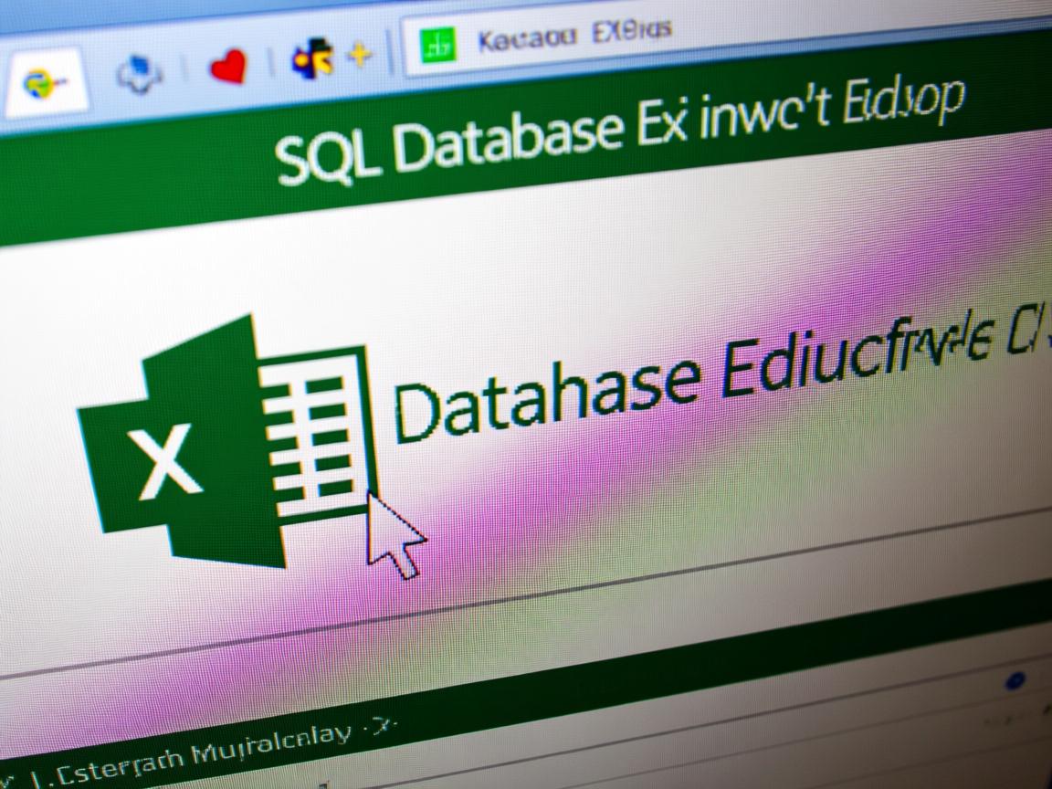 如何快速将SQL数据库导出到Excel 第2张 如何快速将SQL数据库导出到Excel 第2张