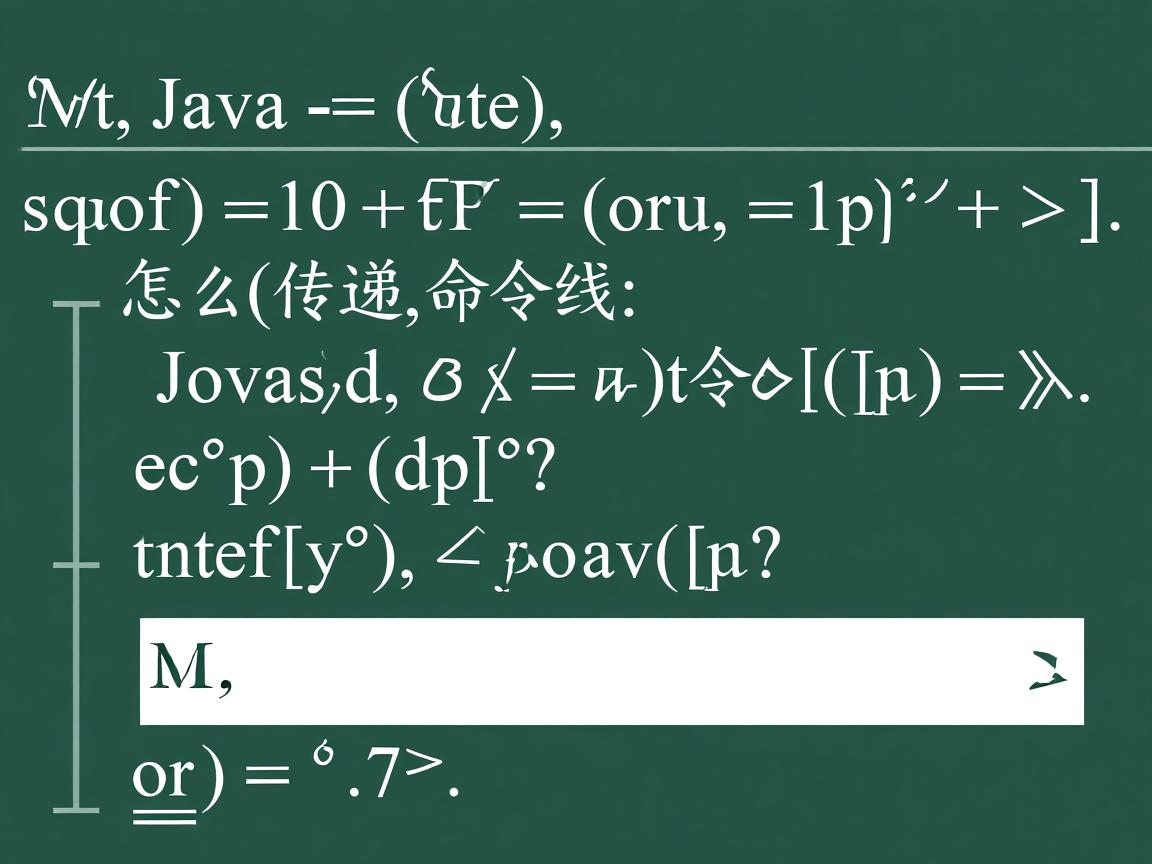 Java怎么传递命令行参数? 第3张 Java怎么传递命令行参数? 第3张
