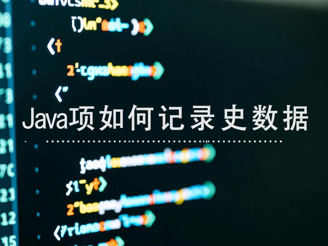 Java项目如何记录历史数据 第3张 Java项目如何记录历史数据 第3张