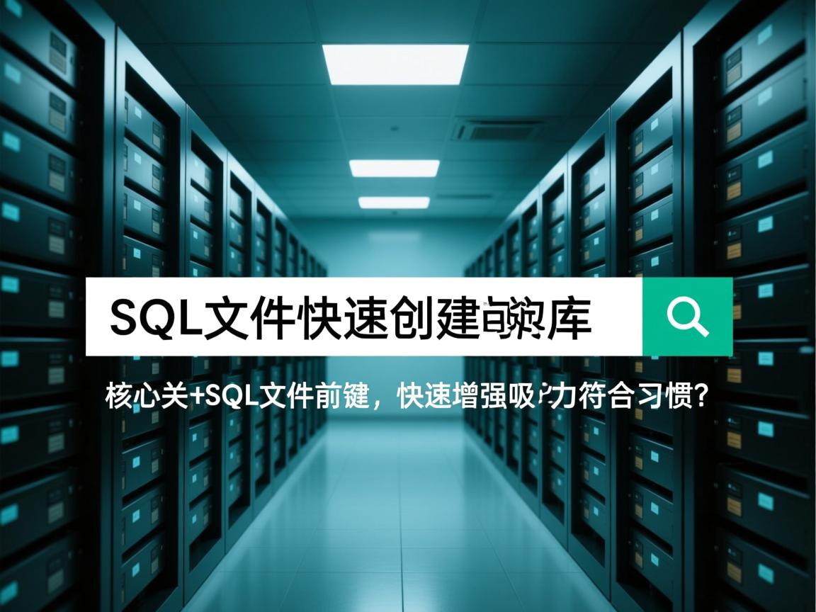 如何用SQL文件快速创建数据库?,(优化说明,28字疑问句式,核心关键词SQL文件前置,快速增强吸引力,符合搜索习惯) 第1张 如何用SQL文件快速创建数据库?,(优化说明,28字疑问句式,核心关键词SQL文件前置,快速增强吸引力,符合搜索习惯) 第1张