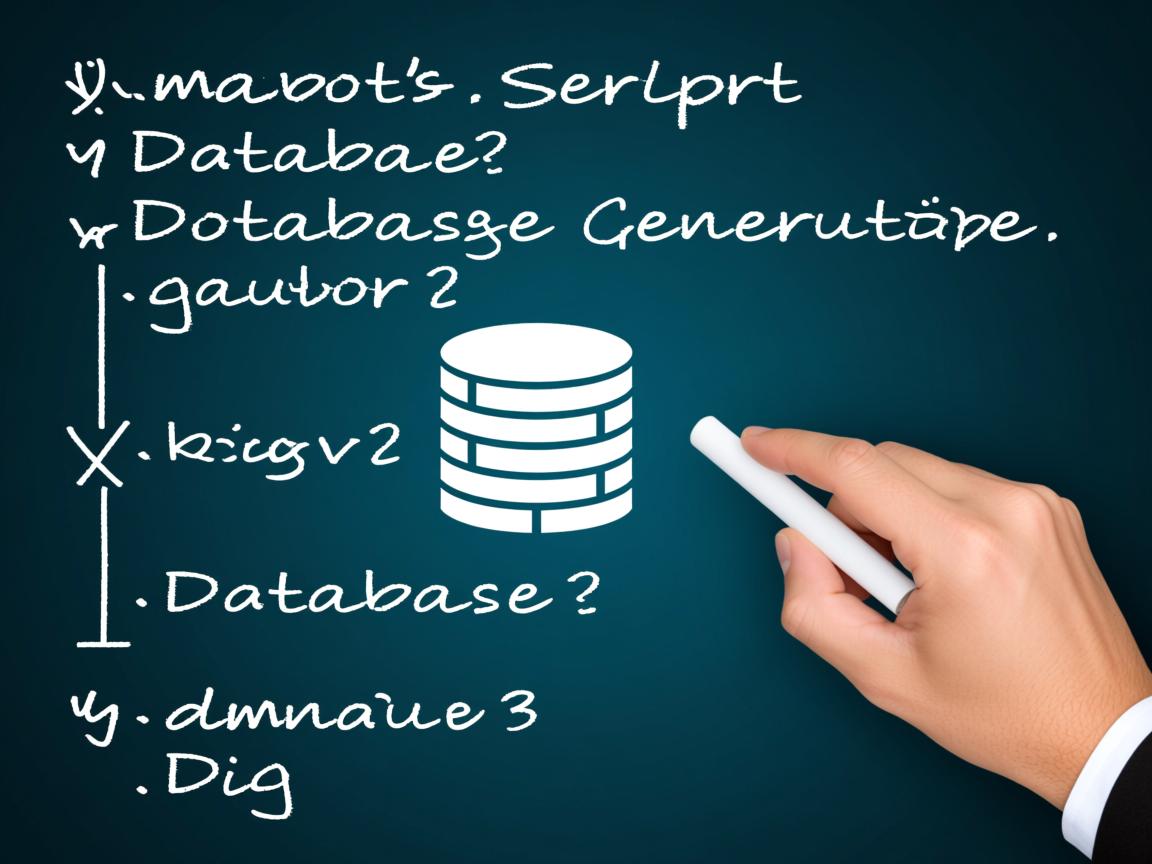 数据库脚本如何生成  第1张