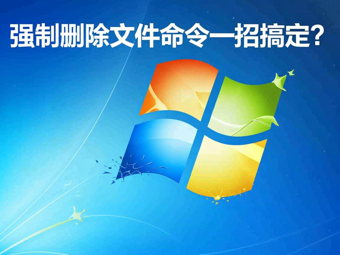 Windows强制删除文件命令一招搞定? 第3张 Windows强制删除文件命令一招搞定? 第3张