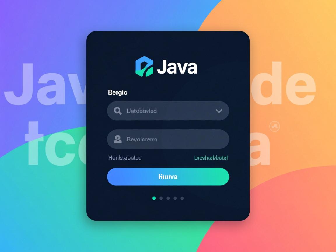 如何用Java编写登录界面? 第2张 如何用Java编写登录界面? 第2张