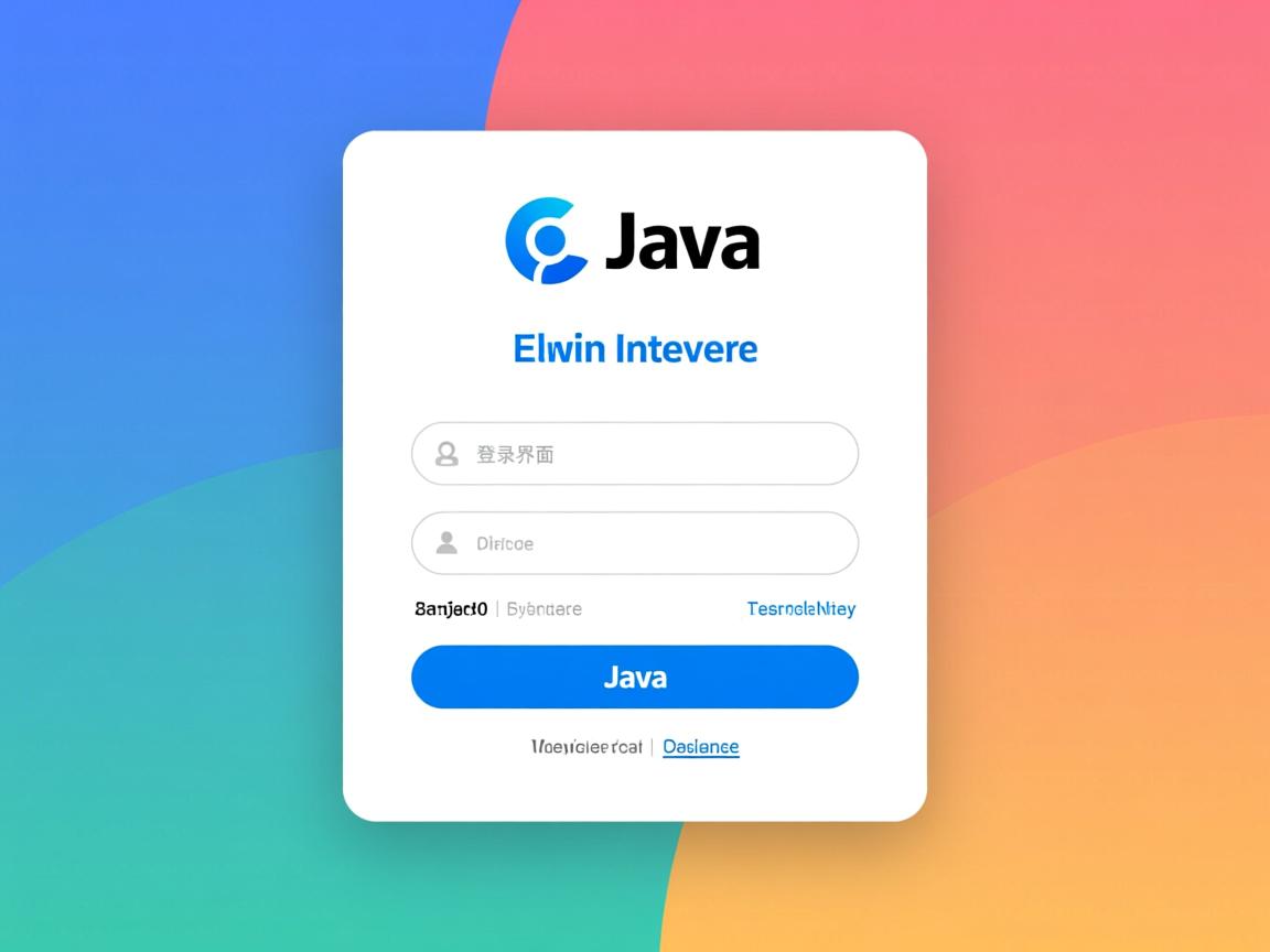 如何用Java编写登录界面? 第3张 如何用Java编写登录界面? 第3张