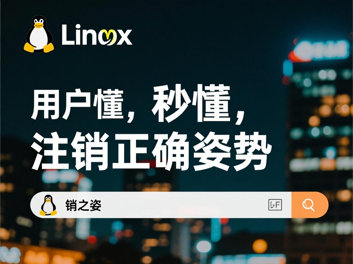Linux用户秒懂,注销的正确姿势 第3张 Linux用户秒懂,注销的正确姿势 第3张