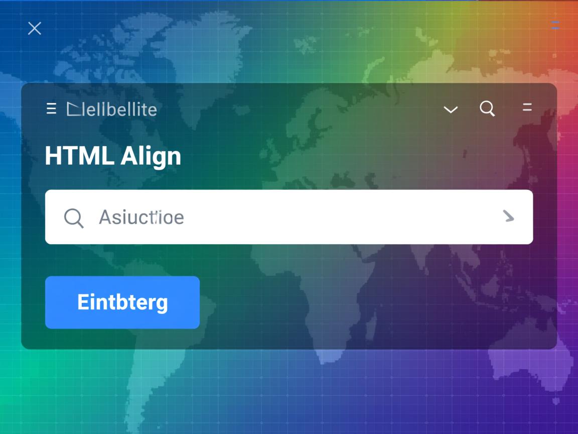 如何设置HTML align属性? 第3张 如何设置HTML align属性? 第3张
