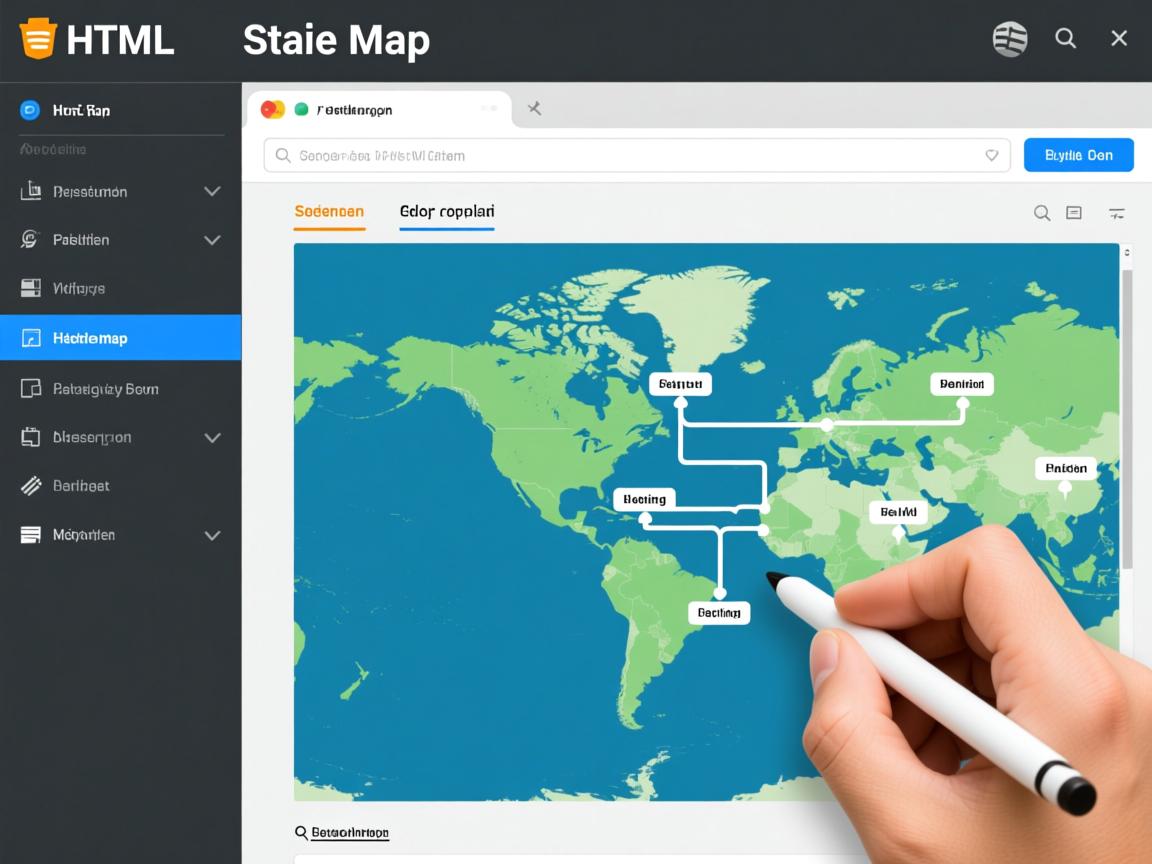 如何快速制作HTML站点地图? 第3张 如何快速制作HTML站点地图? 第3张