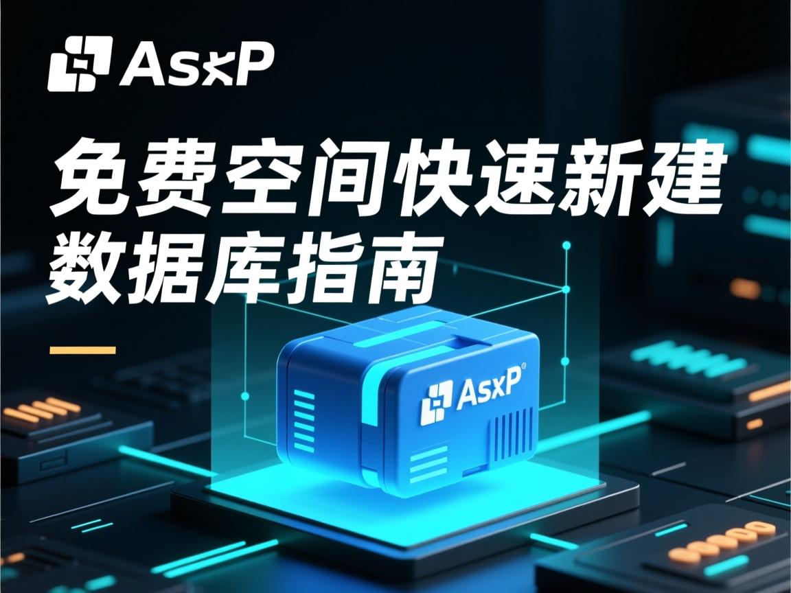 ASP免费空间快速新建数据库指南 第1张 ASP免费空间快速新建数据库指南 第1张