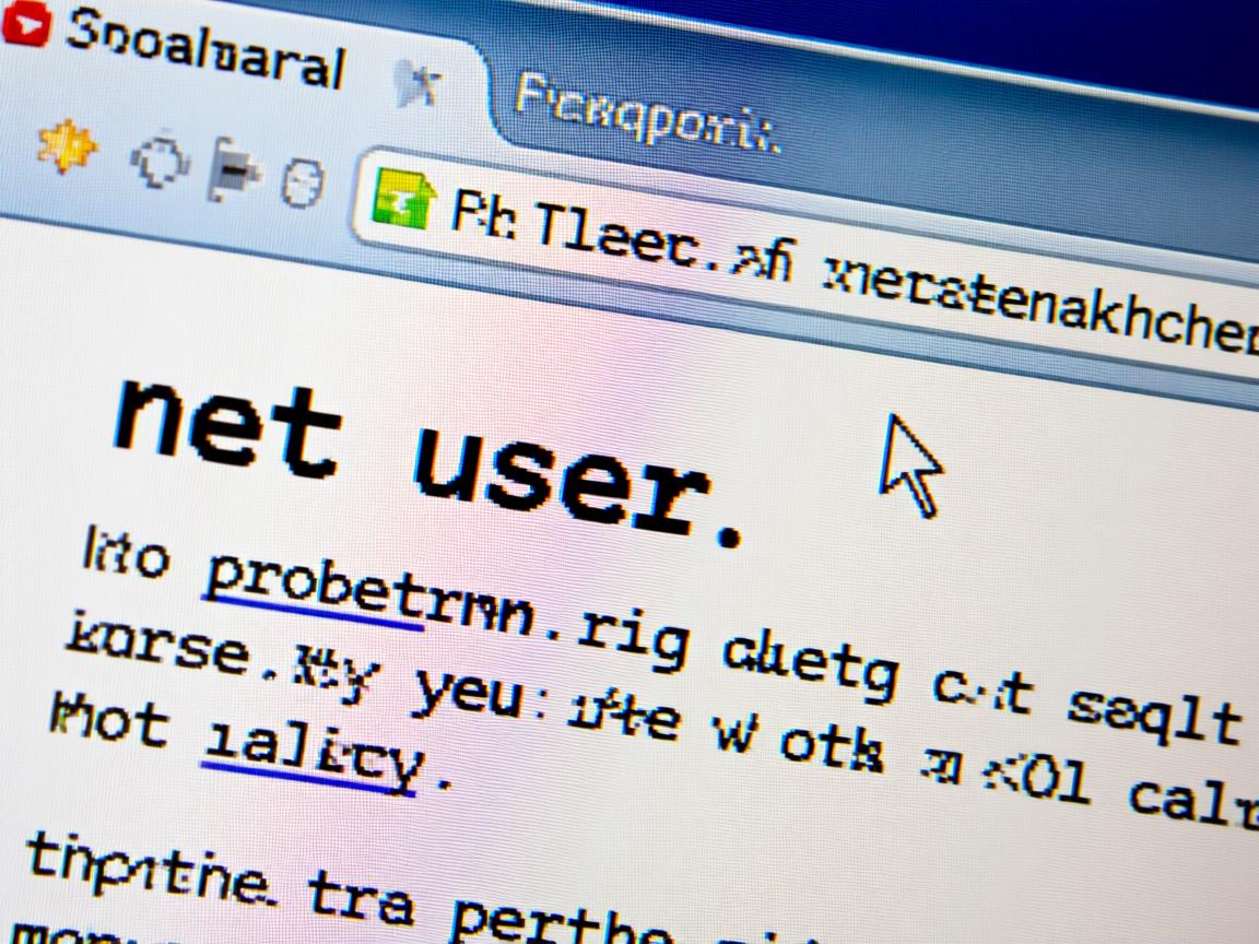 如何用net user命令解决账户问题? 第3张 如何用net user命令解决账户问题? 第3张