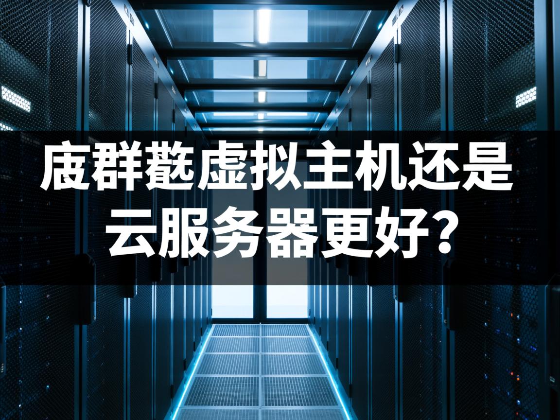 店群选虚拟主机还是云服务器更好？  第1张
