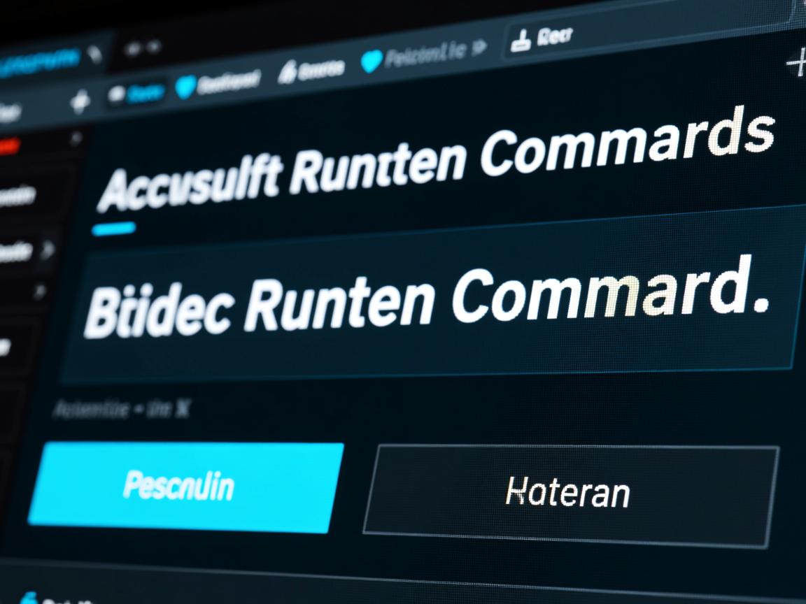 Access如何快速运行命令  第1张