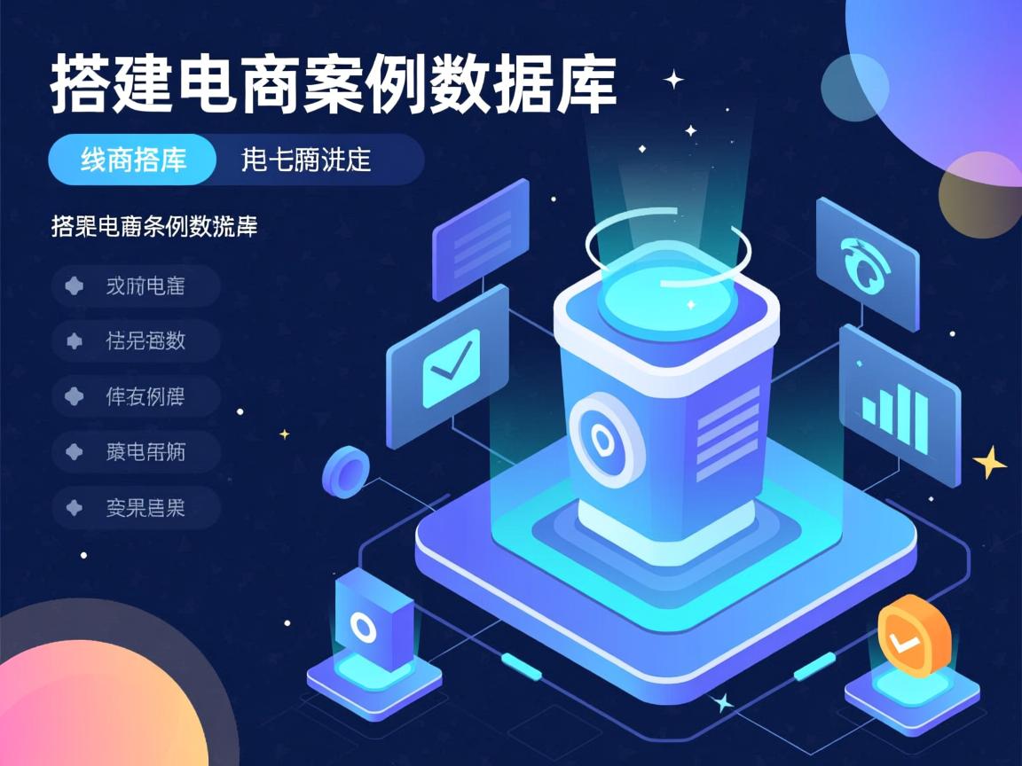如何搭建电商案例数据库？