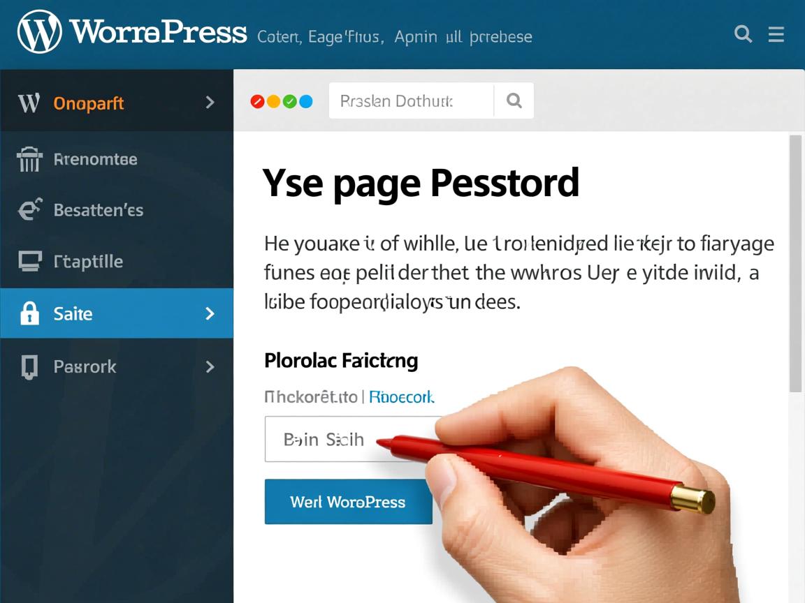 如何修改WordPress子页面密码？  第2张