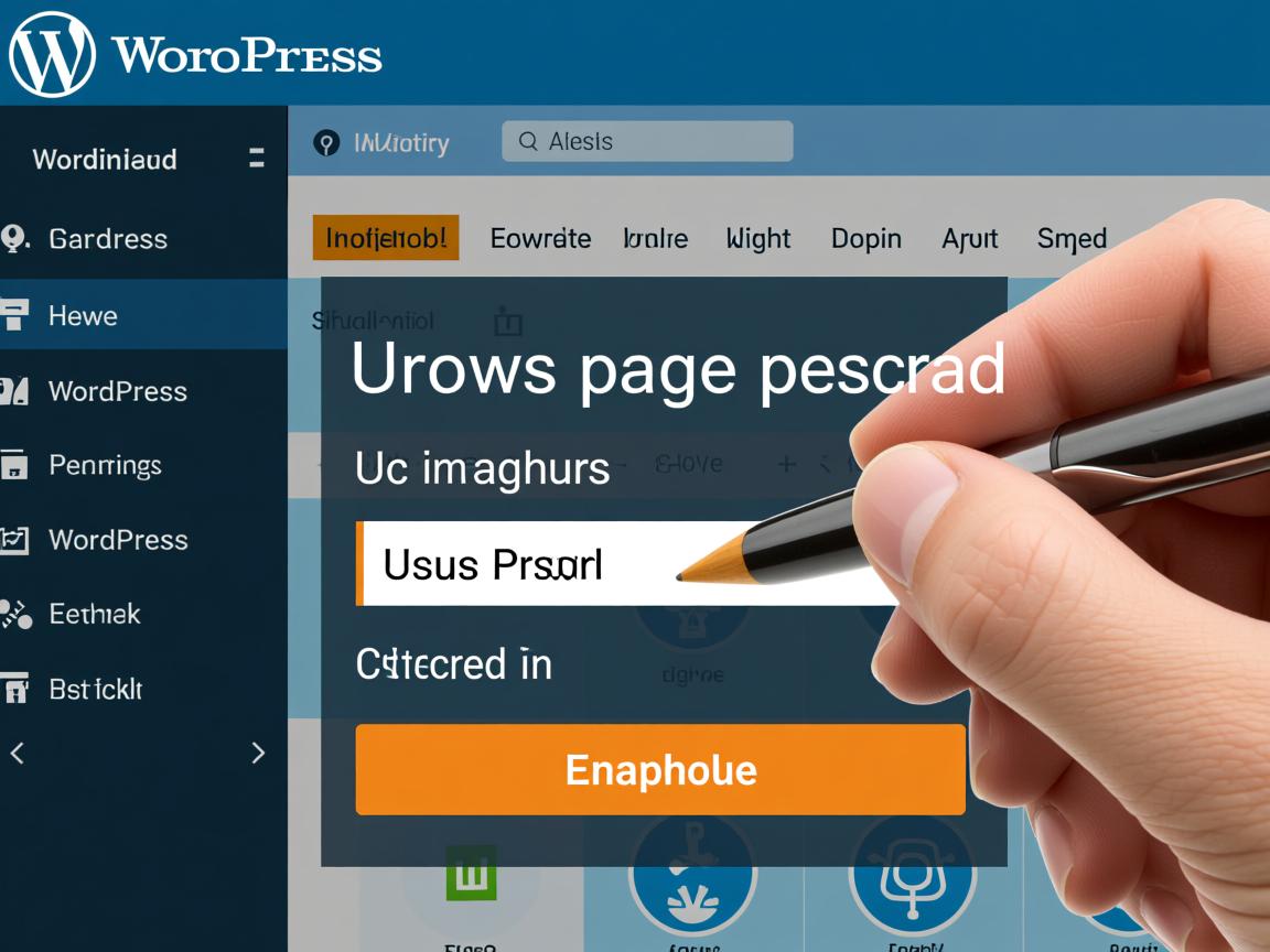 如何修改WordPress子页面密码？  第3张