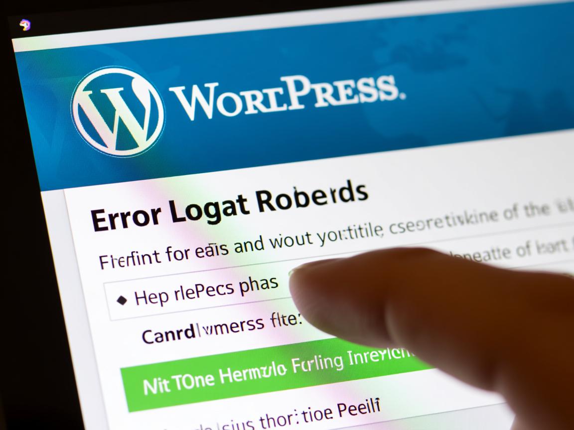 如何快速查看WordPress错误日志  第1张