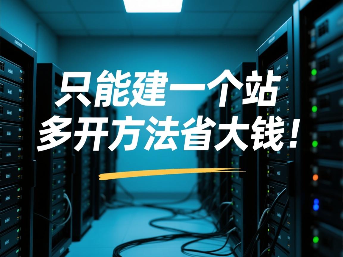 虚拟主机只能建一个站?多开方法省大钱! 第2张 虚拟主机只能建一个站?多开方法省大钱! 第2张