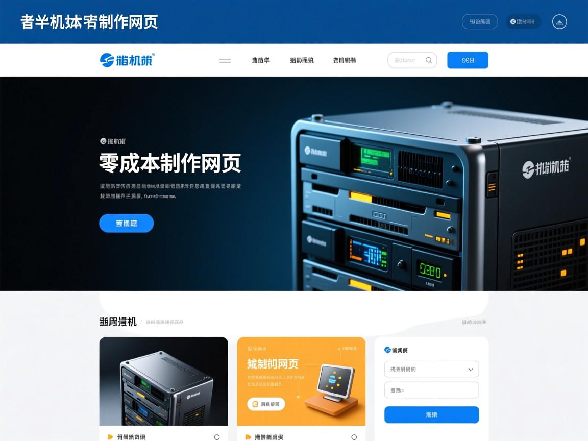 物理机如何零成本制作网页？