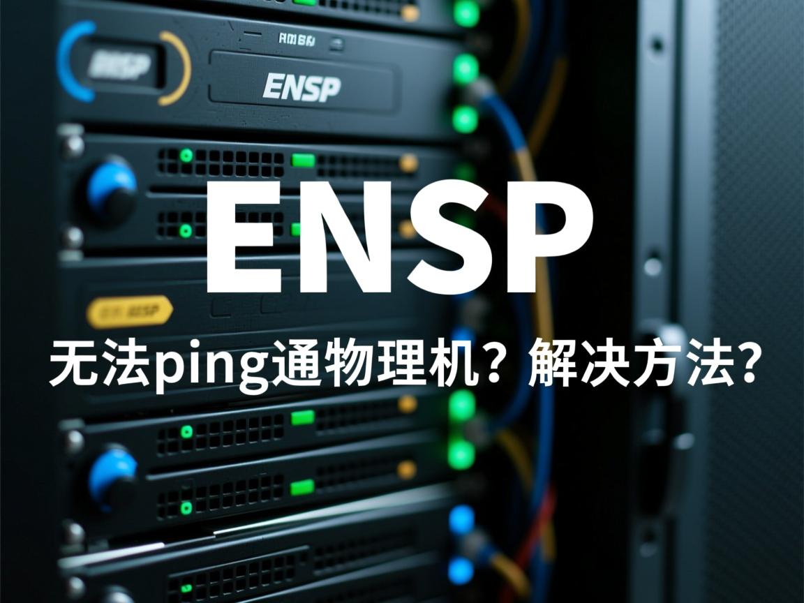 eNSP无法ping通物理机?解决方法 第1张 eNSP无法ping通物理机?解决方法 第1张
