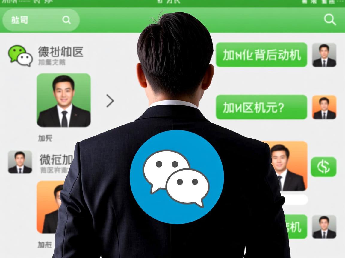 微信群让人加他背后动机？  第3张
