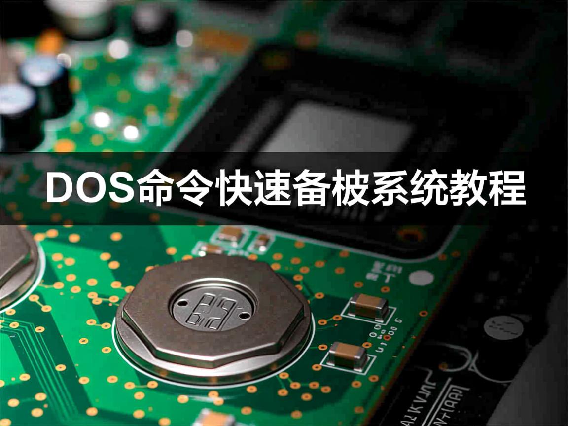 DOS命令快速备份系统教程 第3张 DOS命令快速备份系统教程 第3张