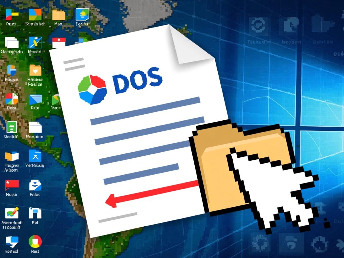 DOS如何快速复制粘贴文件？