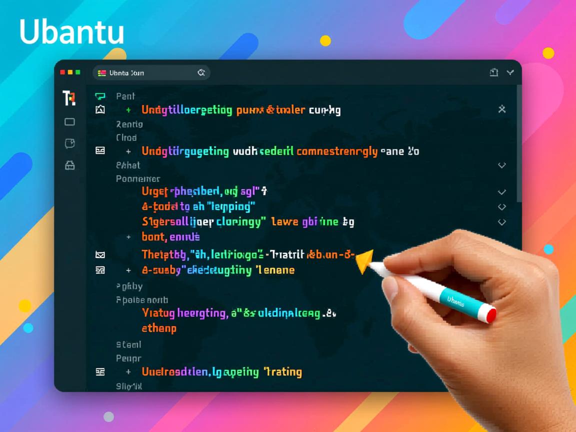 Ubuntu如何编辑命令 第2张 Ubuntu如何编辑命令 第2张