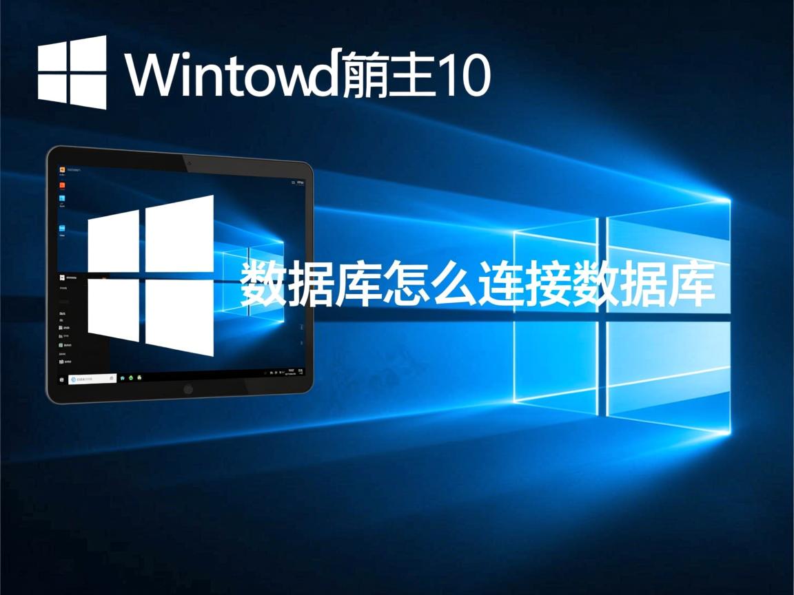 win10数据库怎么连接数据库