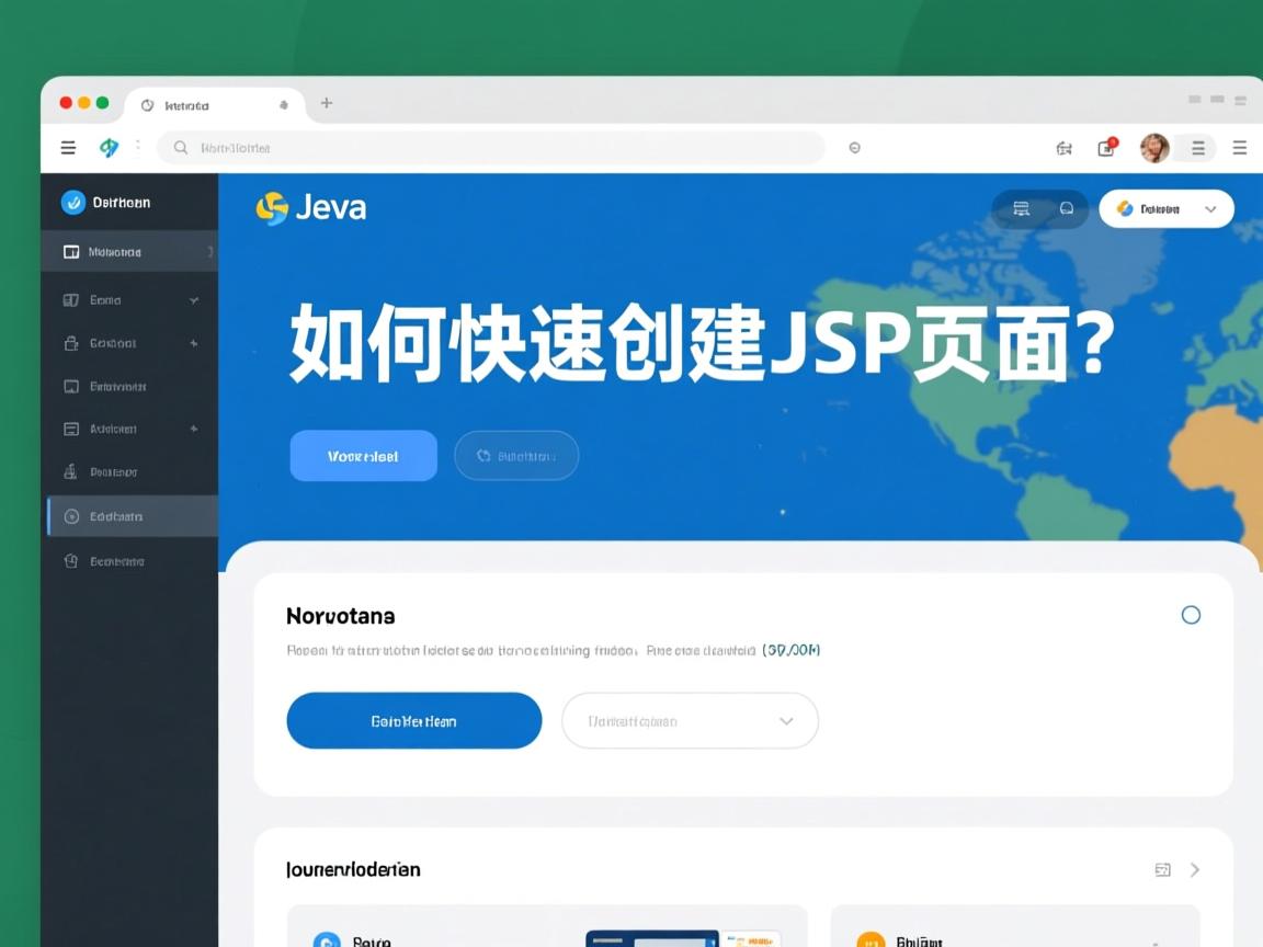 Java如何快速创建JSP页面？