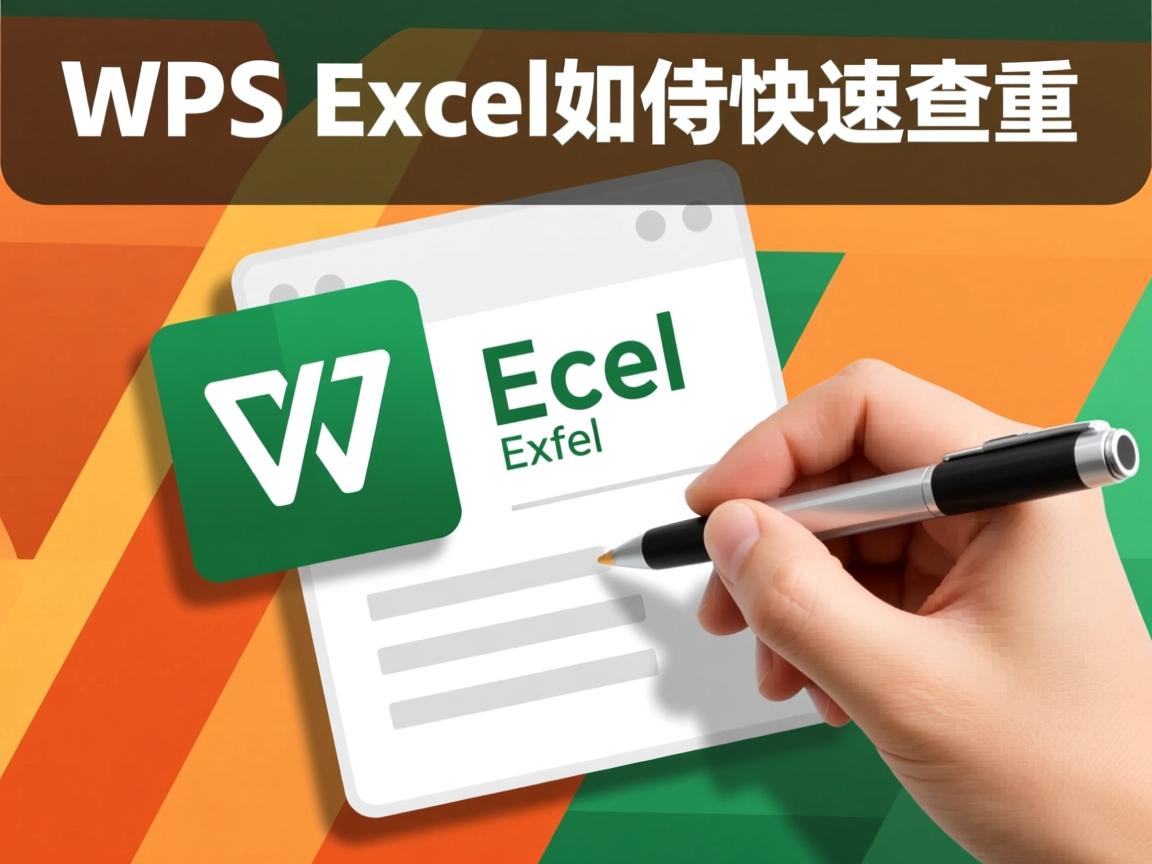 WPS Excel如何快速查重？  第3张