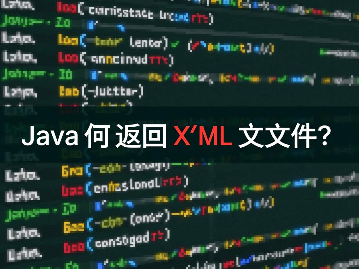 Java如何返回XML文件? 第1张 Java如何返回XML文件? 第1张