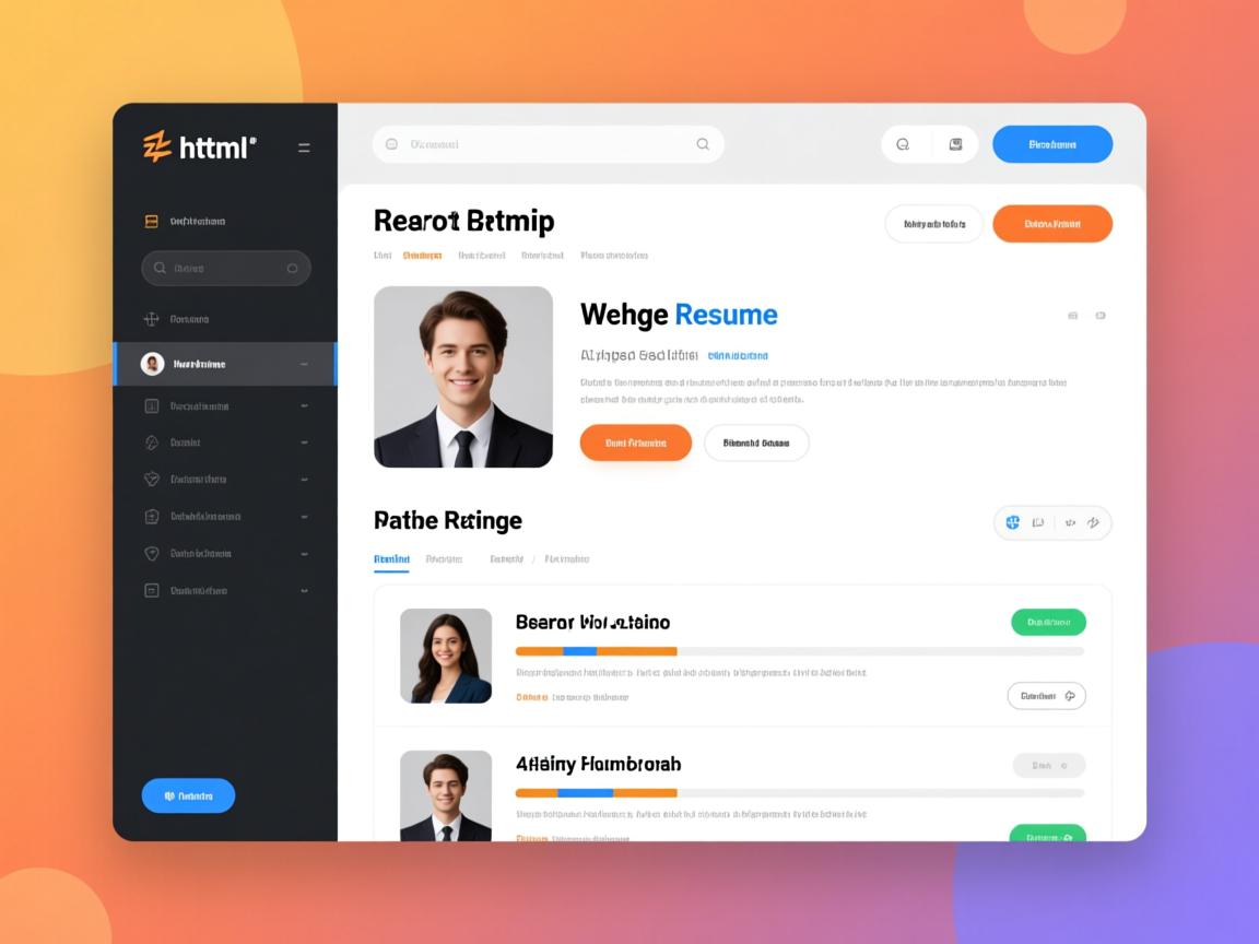 如何利用html做网页简历 第2张 如何利用html做网页简历 第2张