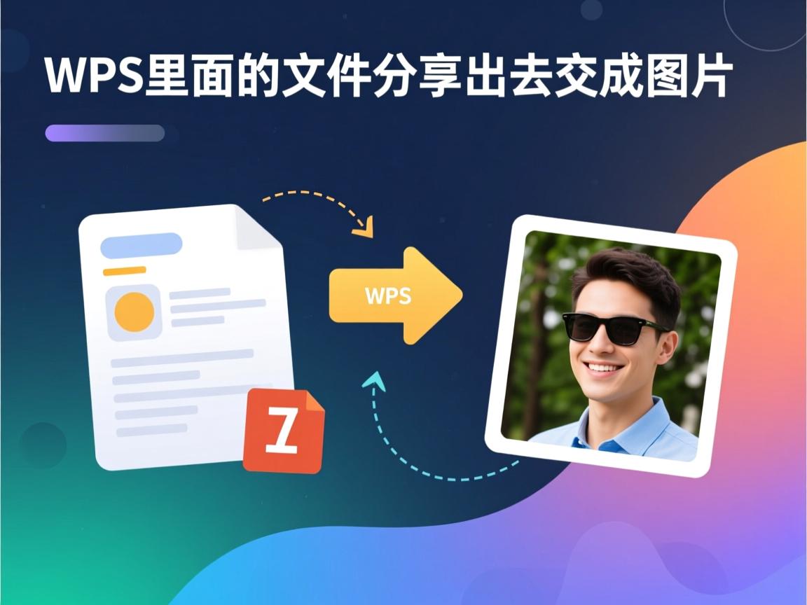 为什么wps里面的文件分享出去变成图片  第1张