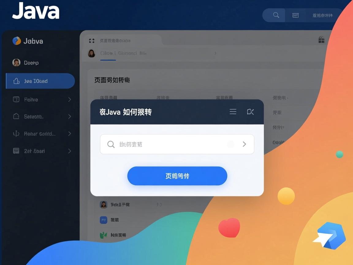 Java页面之间如何跳转 第3张 Java页面之间如何跳转 第3张