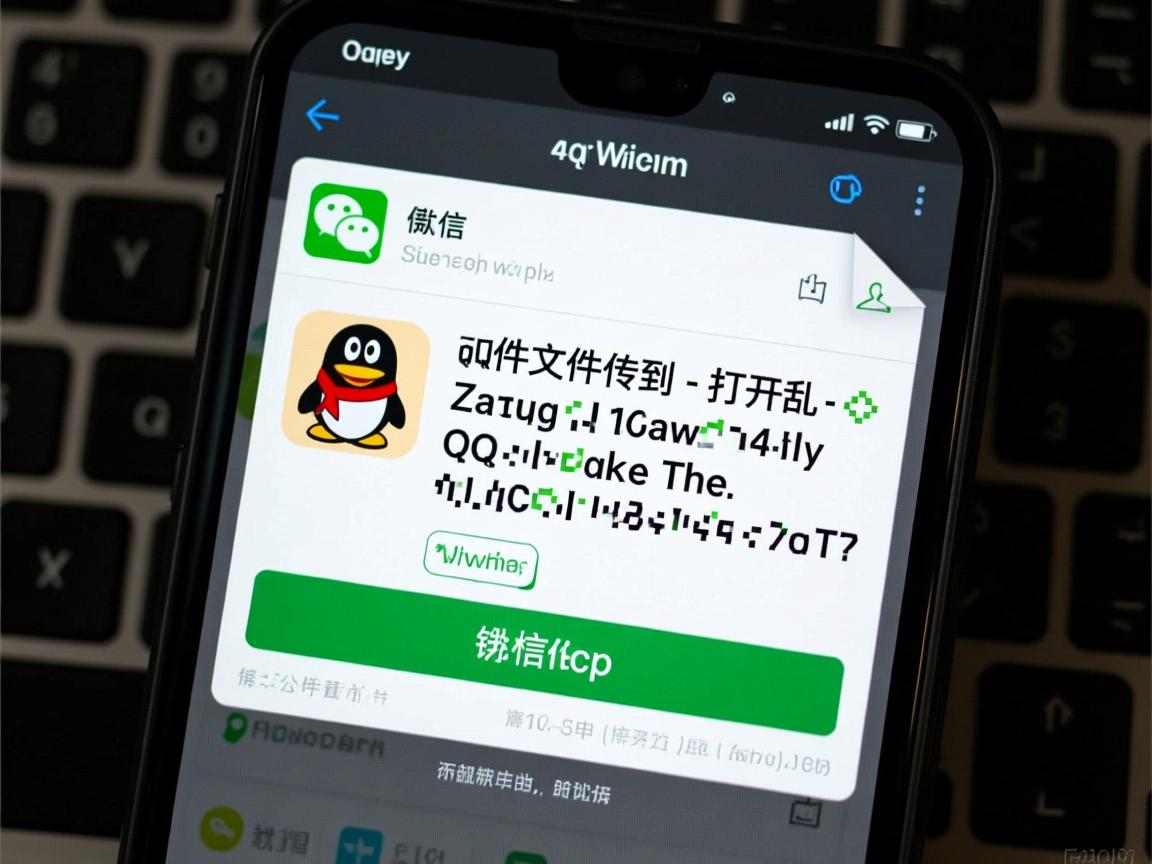 为什么微信文件传到qq打开是乱码 第1张 为什么微信文件传到qq打开是乱码 第1张