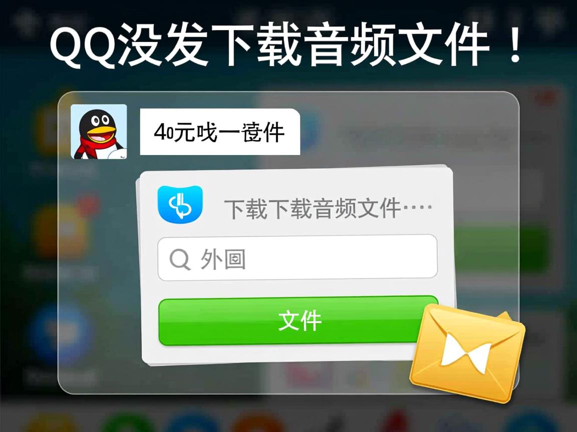 为什么我qq没发下载音频文件 第1张 为什么我qq没发下载音频文件 第1张
