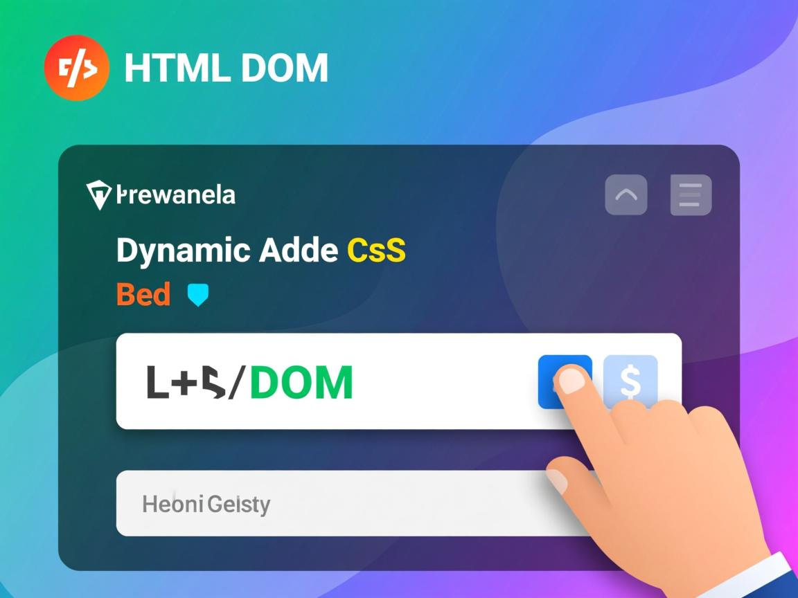如何用HTML DOM动态添加CSS？  第2张