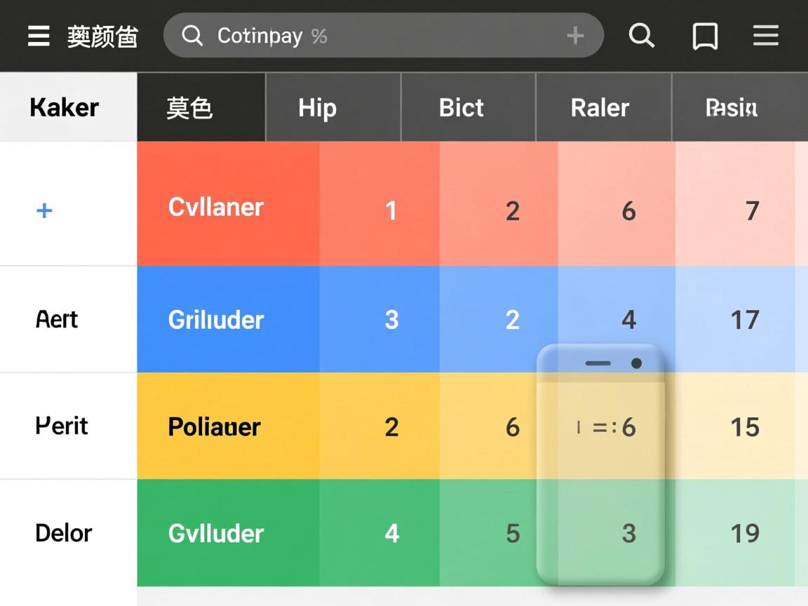 HTML表格行颜色怎么改? 第1张 HTML表格行颜色怎么改? 第1张