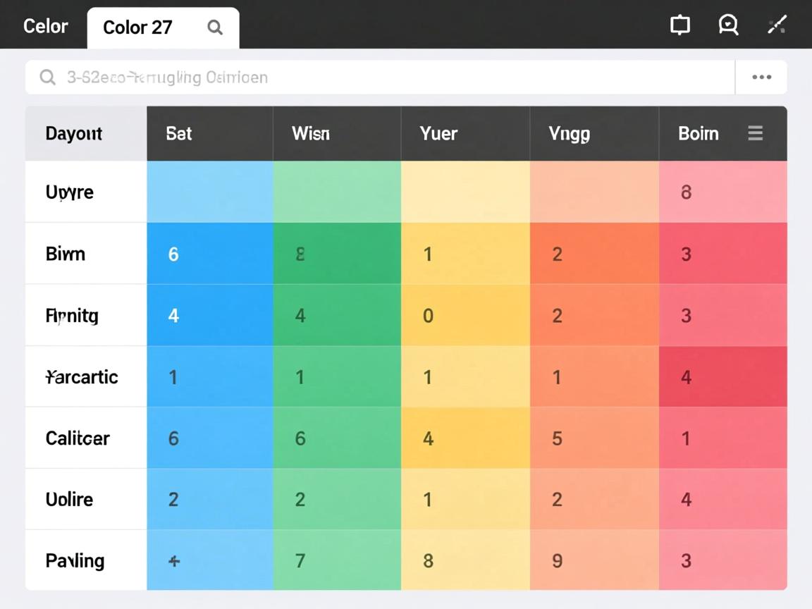 HTML表格行颜色怎么改? 第2张 HTML表格行颜色怎么改? 第2张
