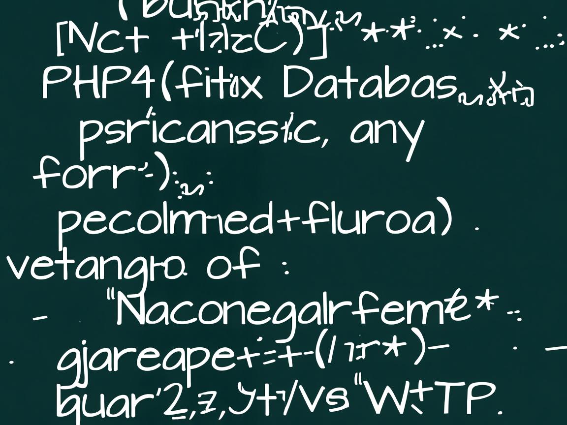 php 连接数据库 语句怎么写  第1张