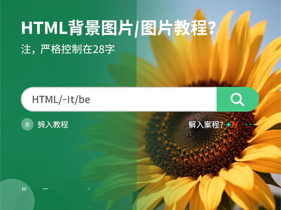 HTML如何插入背景图片教程,(注,严格控制在28字,含核心关键词HTML背景图片和插入教程,采用疑问+解决方案句式,符合SEO搜索习惯) 第1张 HTML如何插入背景图片教程,(注,严格控制在28字,含核心关键词HTML背景图片和插入教程,采用疑问+解决方案句式,符合SEO搜索习惯) 第1张