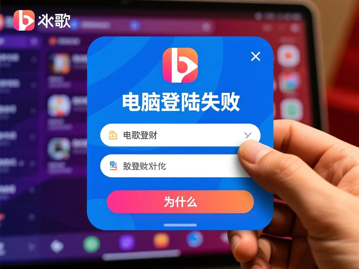 全民k歌电脑登陆失败是为什么 第1张 全民k歌电脑登陆失败是为什么 第1张