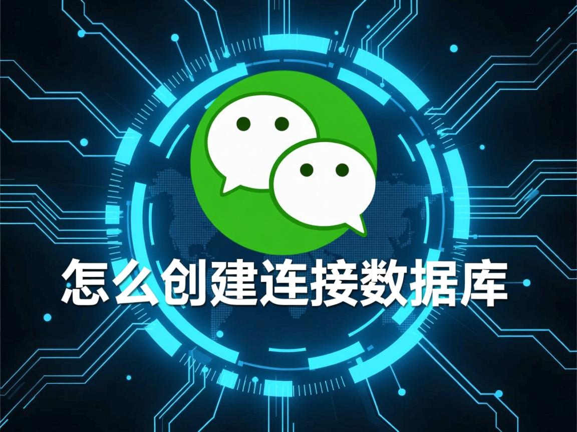 微信怎么创建连接数据库  第1张