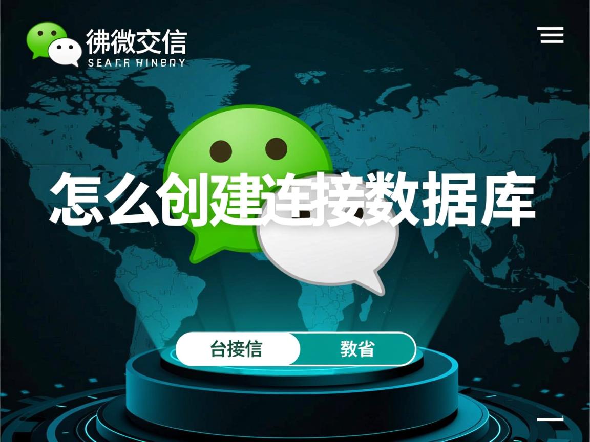 微信怎么创建连接数据库  第2张