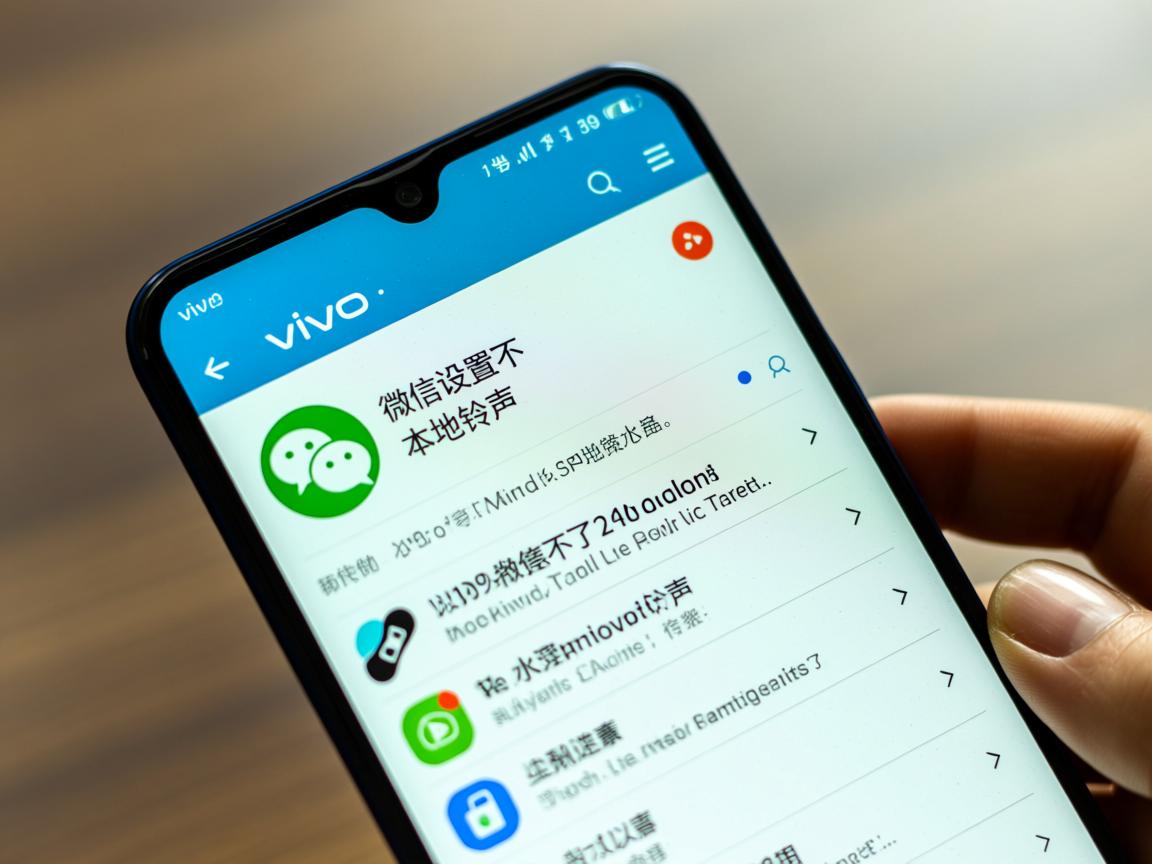 为什么vivo微信设置不了本地铃声 第1张 为什么vivo微信设置不了本地铃声 第1张