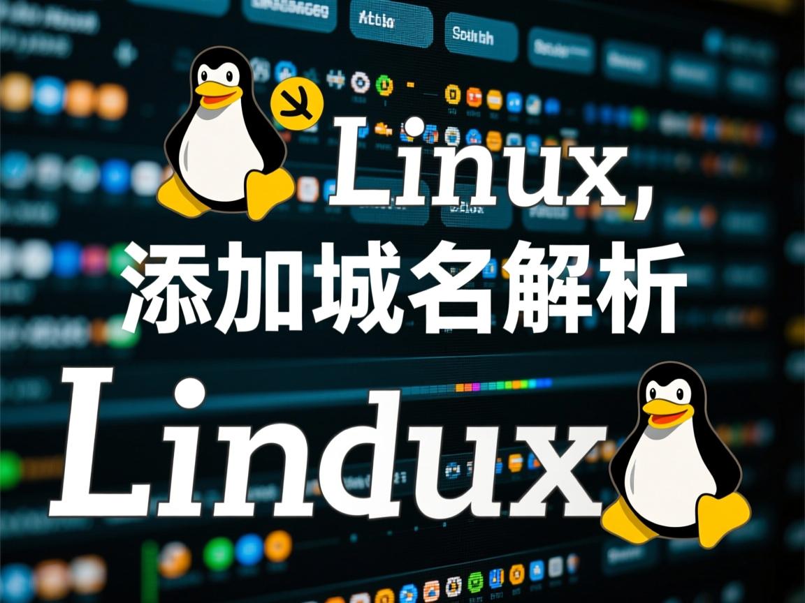 linux如何添加域名解析 第2张 linux如何添加域名解析 第2张