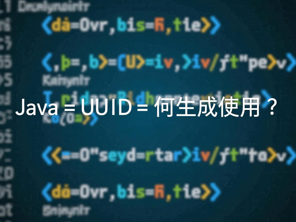 Java UUID如何生成使用? 第1张 Java UUID如何生成使用? 第1张
