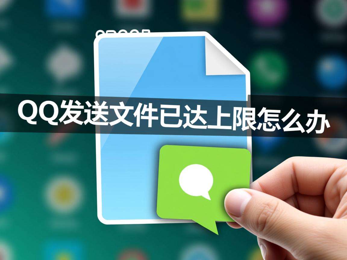 为什么qq发送文件已达上限怎么办  第1张