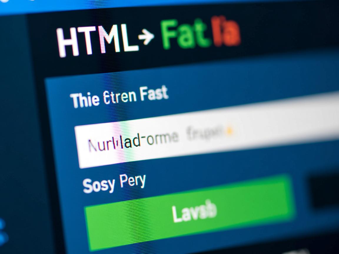 如何快速处理HTML表单数据