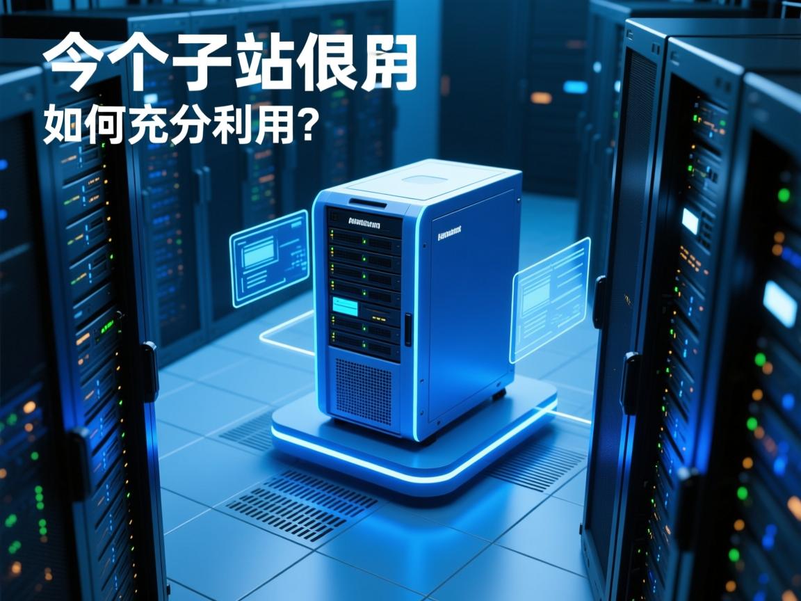 虚拟主机仅1个子站，如何充分利用？